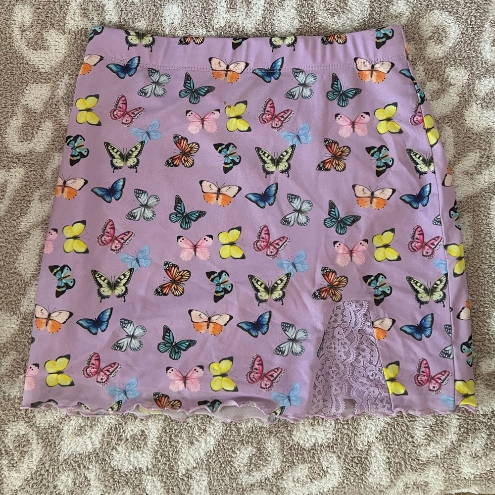 Butterfly Mini Skirt